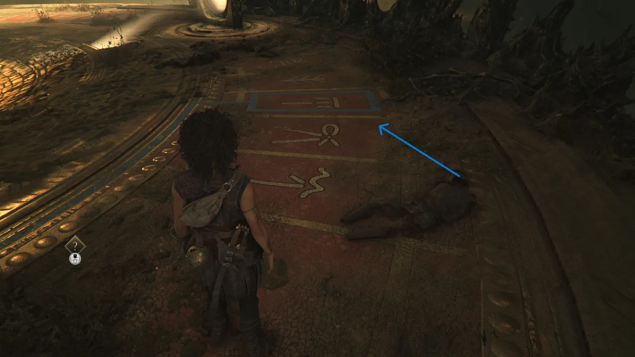 The first symbol Sophia needs looks like a weird letter T.