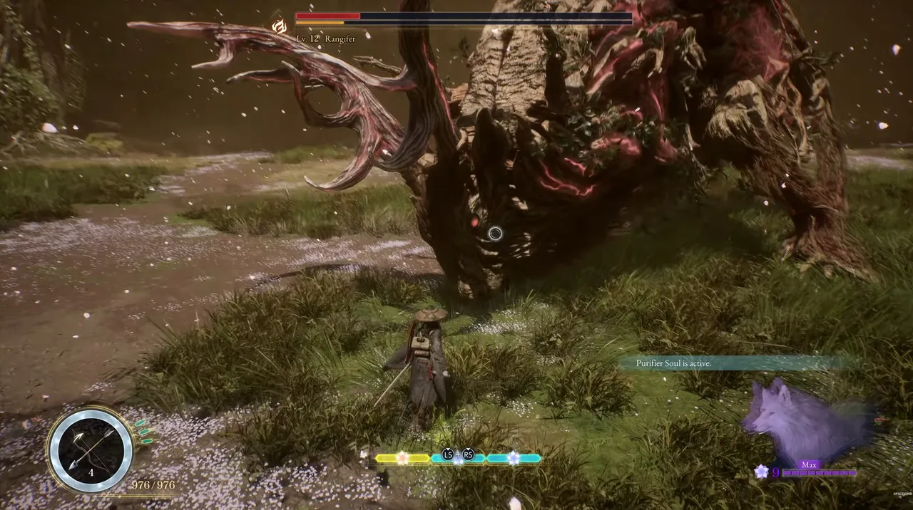 Each area houses a powerful boss, whose heavy blows can still be deflected with the right timing.