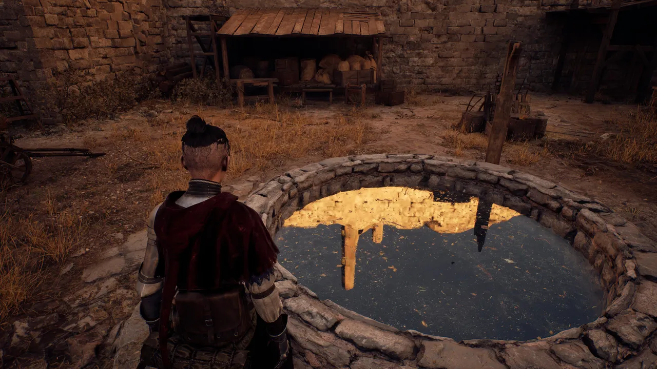 1348 Ex Voto: An example of a decent reflection effect in water