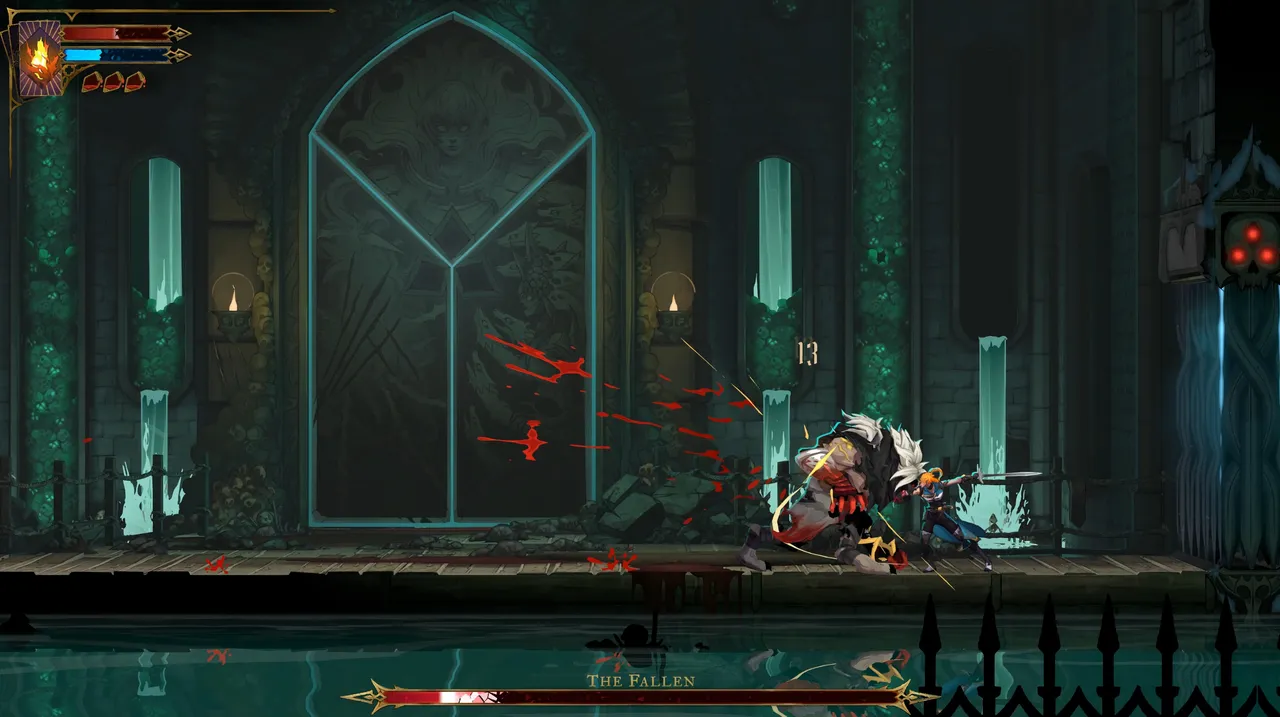 The demo featured one boss fight and it was a well designed for a tutorial boss