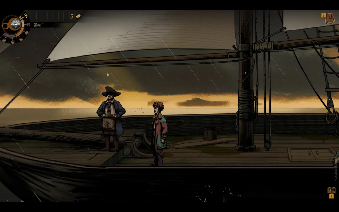 The mysteries start as soon as you press Play.