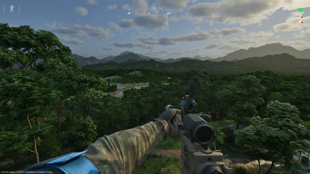 The view from the top says it all. Lamang remains one of the most visually impressive and atmospheric maps in any extraction shooter right now.