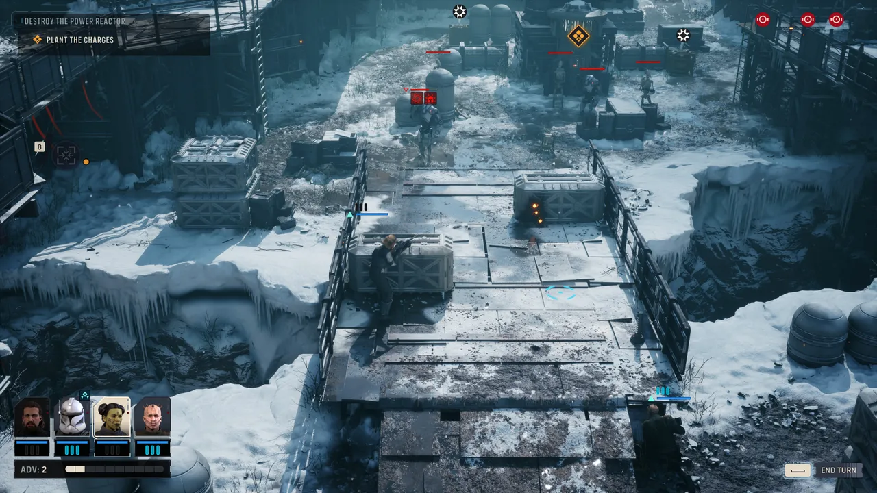 In Star Wars Zero Company, you control your entire crew directly