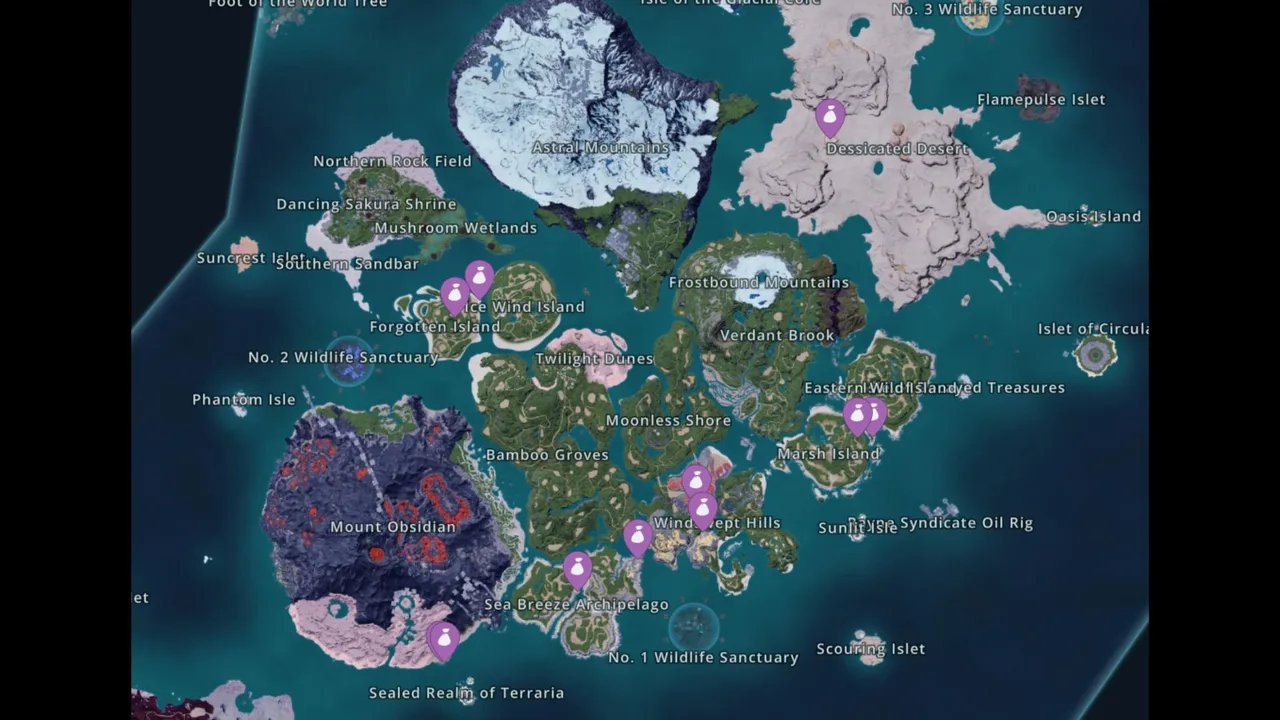 All Merchant Locations in Palworld 1.0