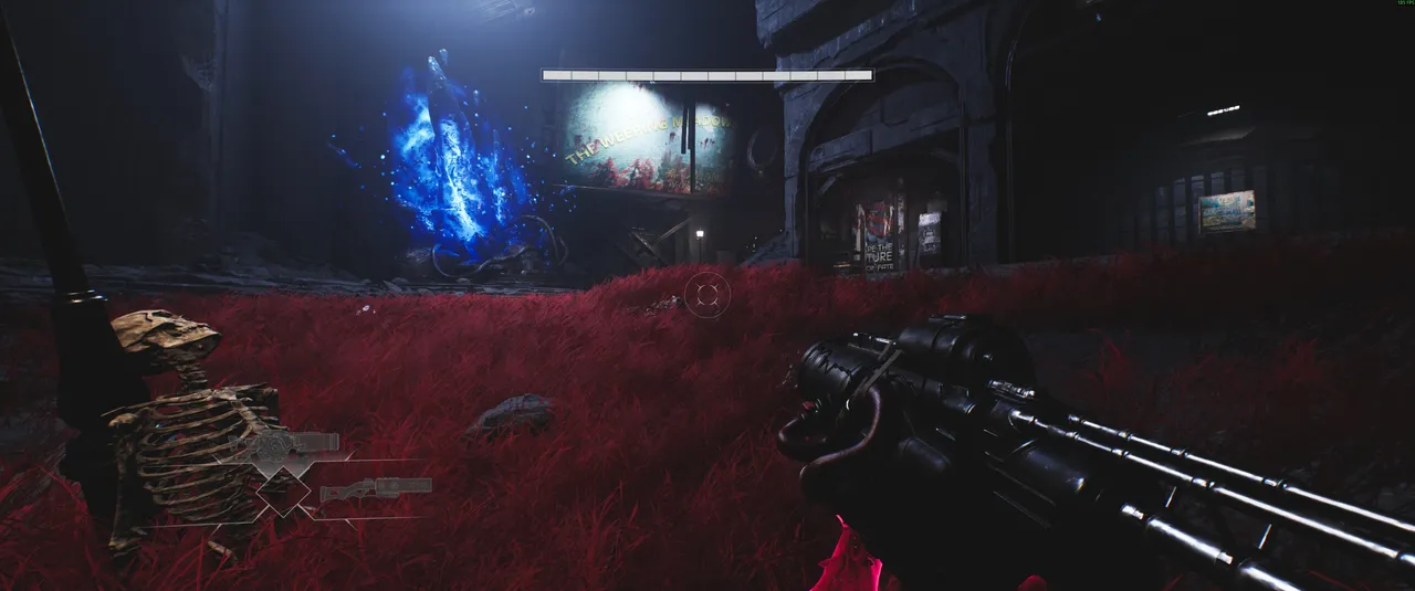Red Moon's twisted take on nature. As you progress beyond the initial corridors, the game opens up into environments like this, and the results are stunning.