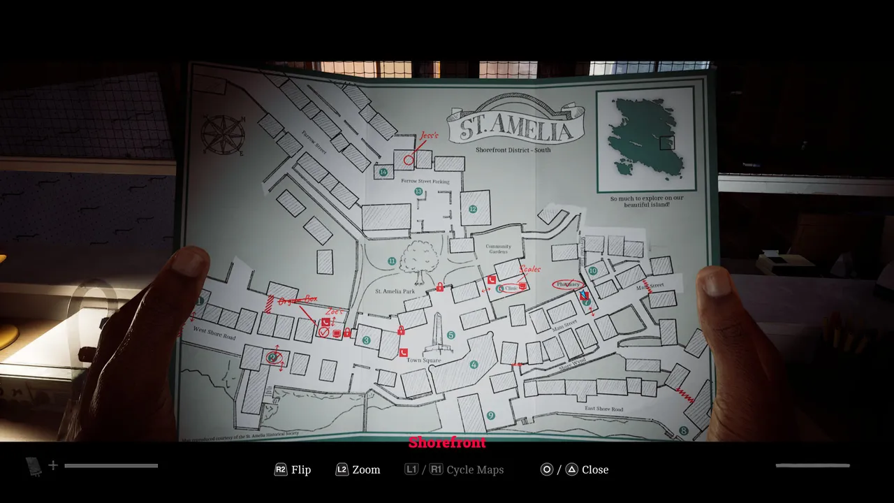 The map design in Silent Hill: Townfall is quite similar to the one from Silent Hill 2 Remake.