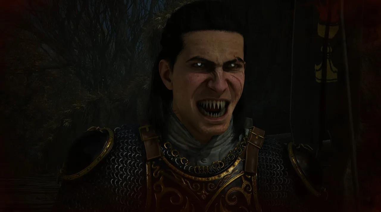 By day a man, by night a vampire - Coen's dual nature is at the heart of Dawnwalker's identity.