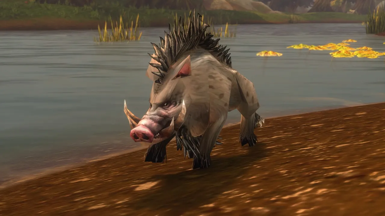 Bailey describes the boar’s relationship with adventurers as “complex”