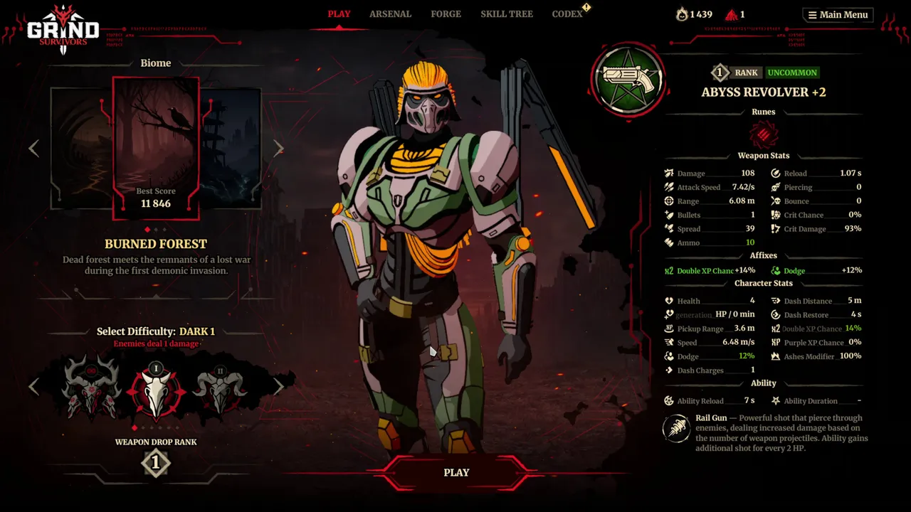 Build crafted. Time to survive
