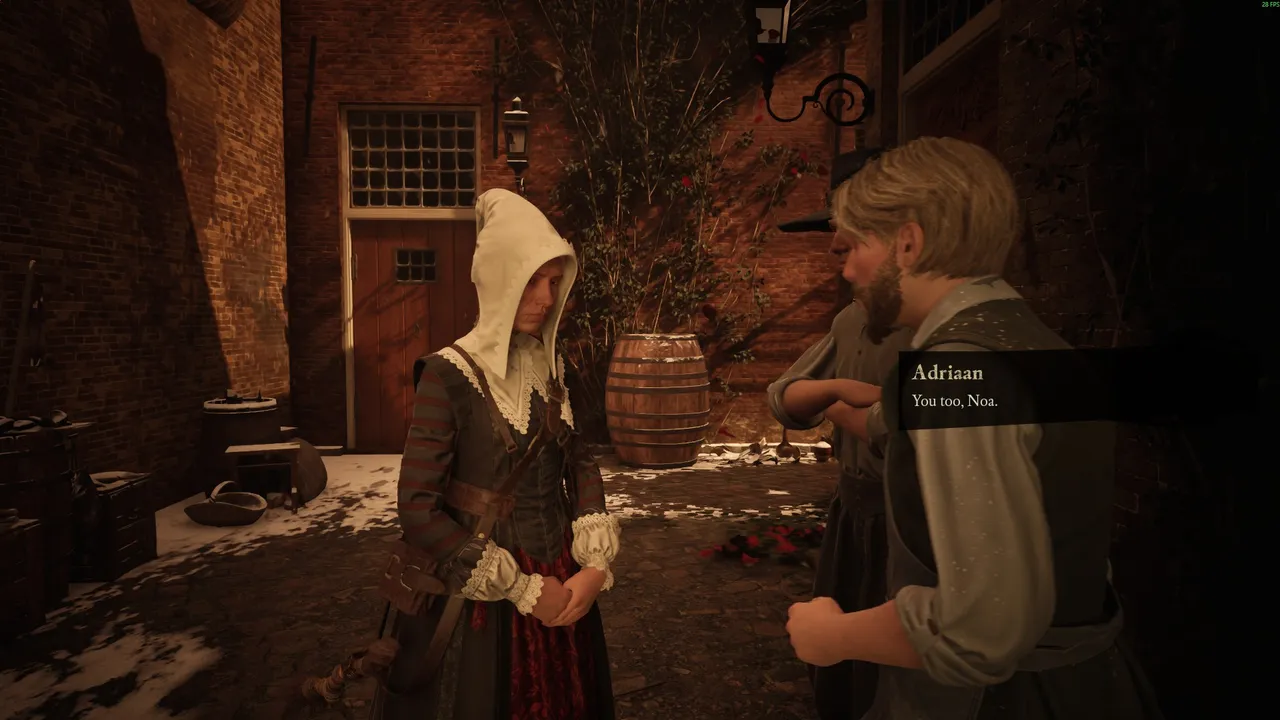 Adriaan is the one who sets this entire quest in motion.
