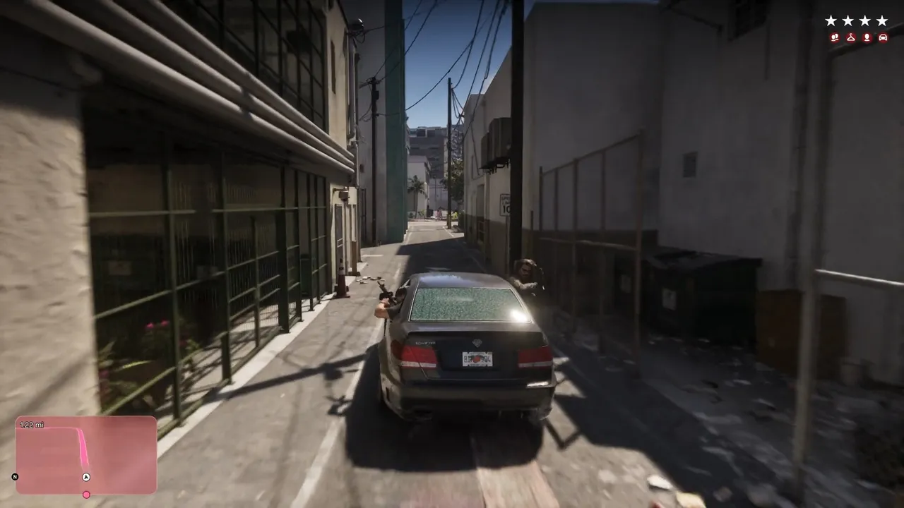 GTA 6 Police chasing