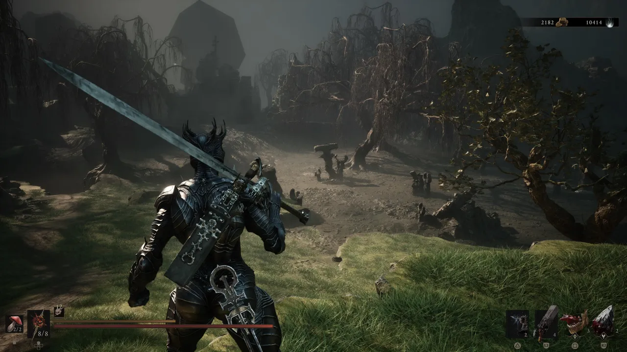 This is an arena where the first miniboss appears. Beating him might be harder than you think because you're just starting the journey, but the key is to never give up.