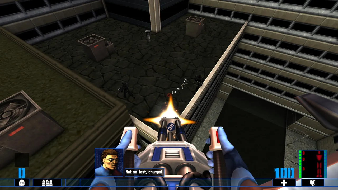 For such an old game, there is a huge variety in gameplay in SiN Reloaded.