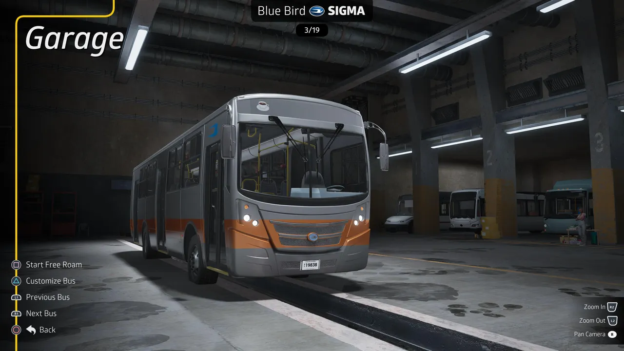 As you play the game, you'll be able to upgrade buses, change colours and add perks.