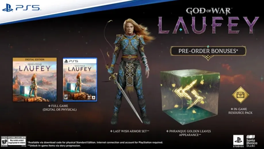 God of War Laufey: Pre-order bonus