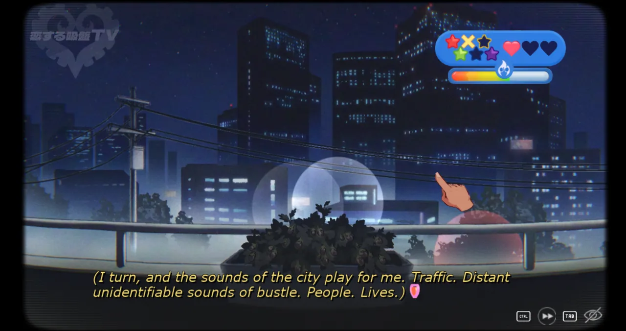 The art-style of Crush Landing will remind you of old-school animes and Japanese animated movies.
