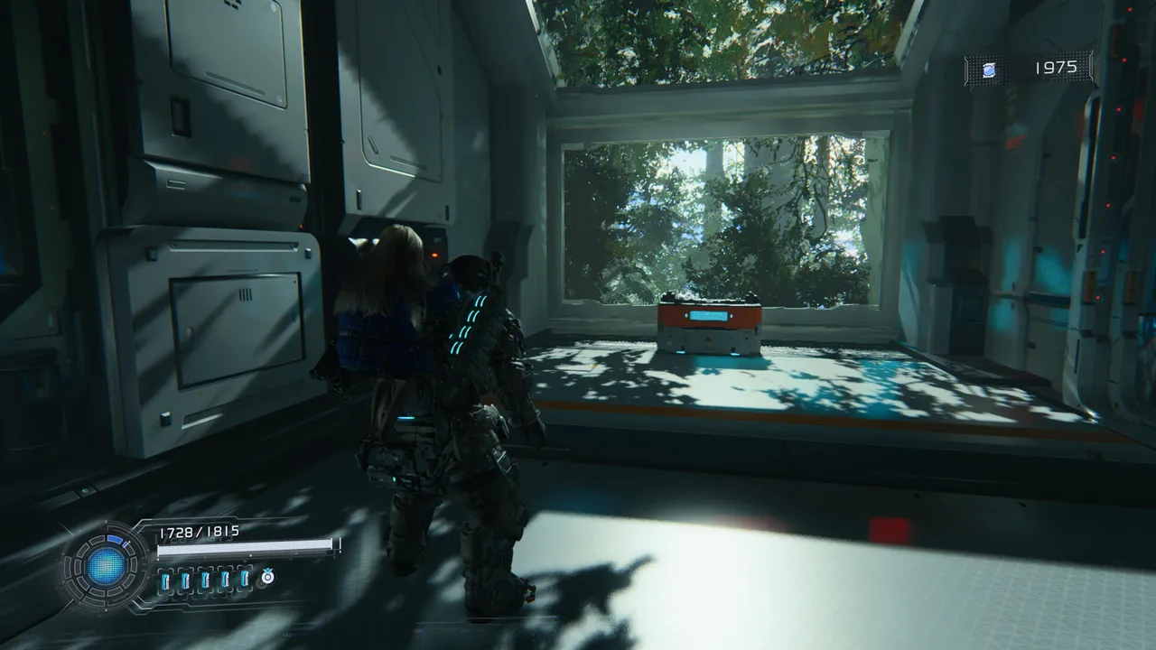 The fifth Safe Box sits in this sun-lit room at the end of the left corridor. It is easy to collect once you are here. The challenge was always getting to this point.