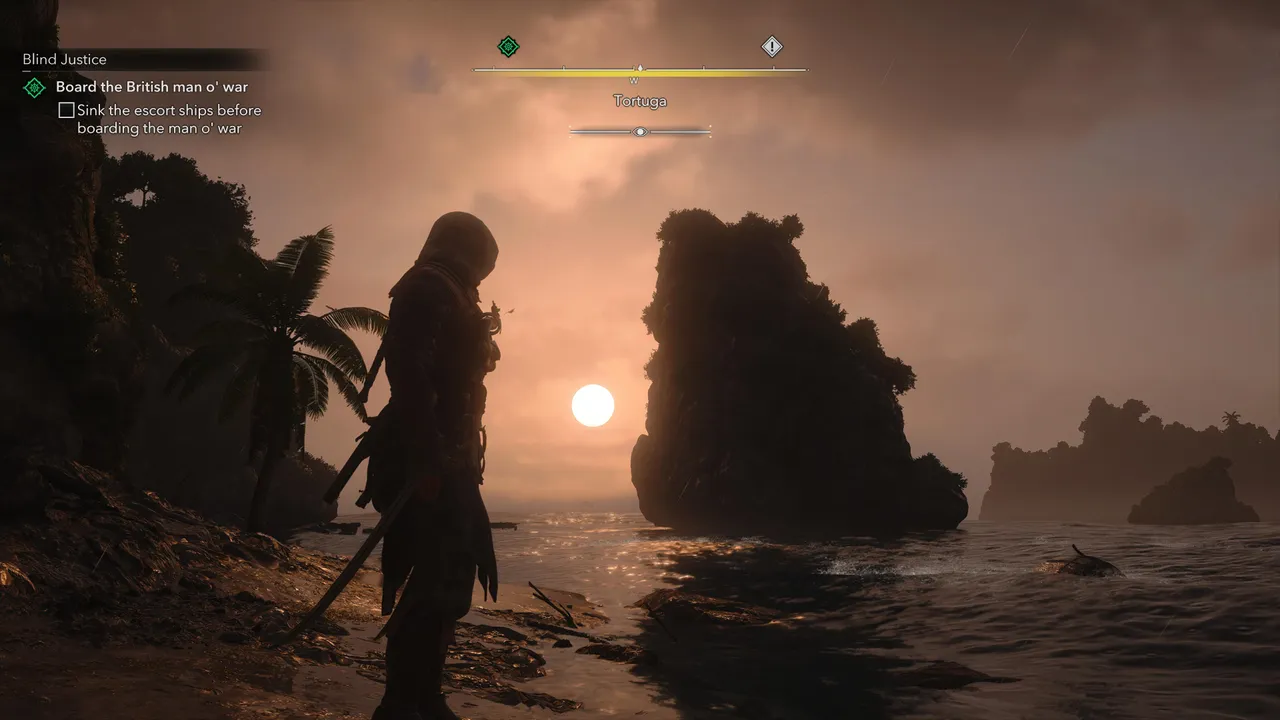Every scene is a postcard material in AC: Black Flag Resynced. Definitely one of the most beautiful games available.