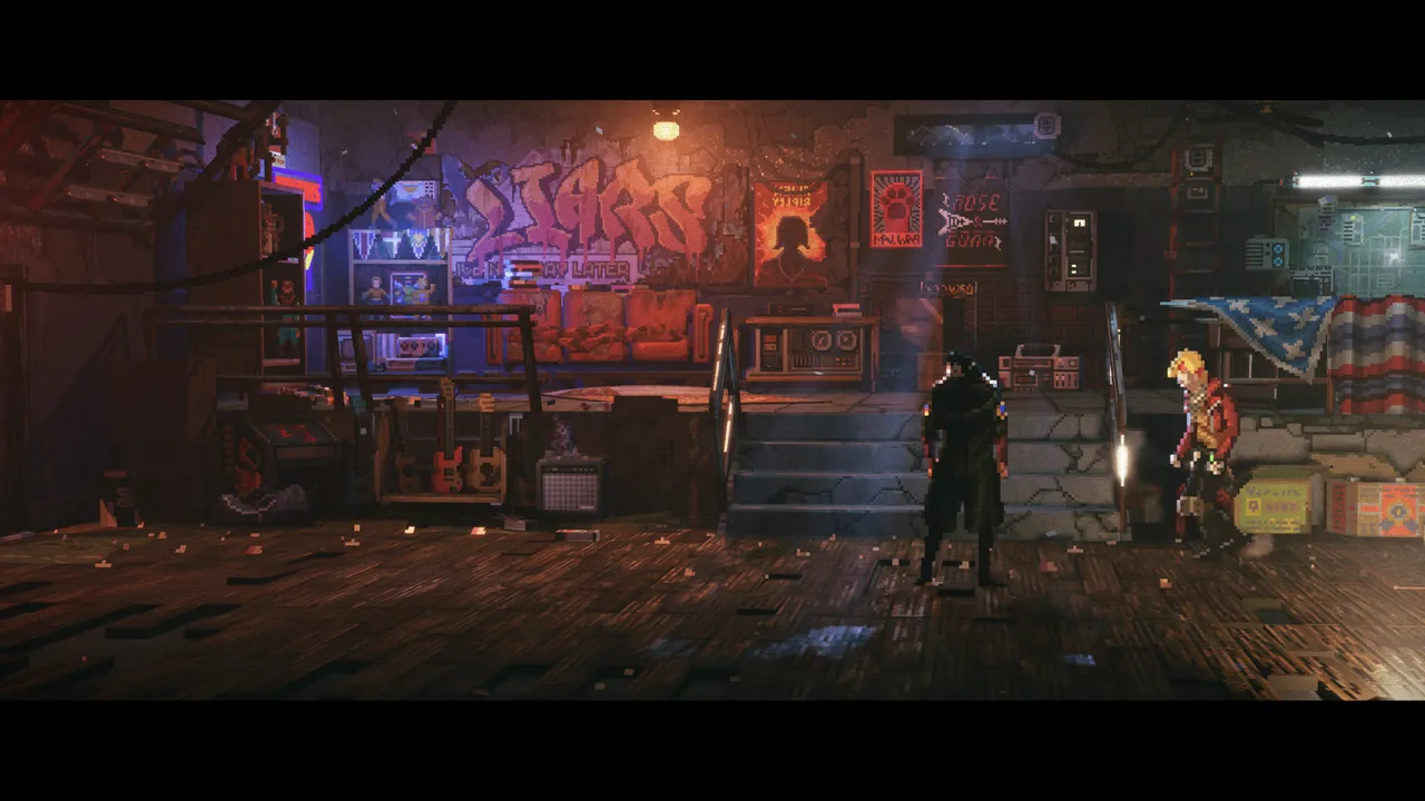 Cinematics are surprisingly excellent for a sidescrolling platformer