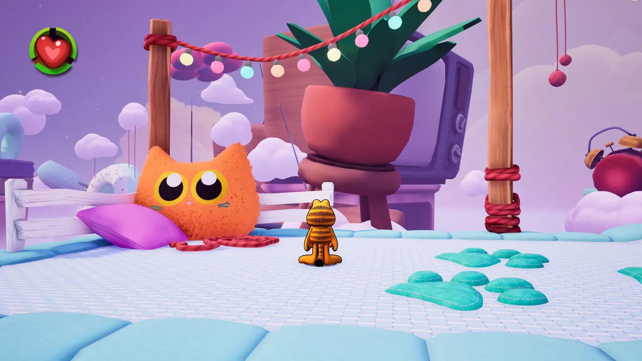 Garfield needs to make his way through the Dreamland to get back to his Jon, his friends, and his lasagna.