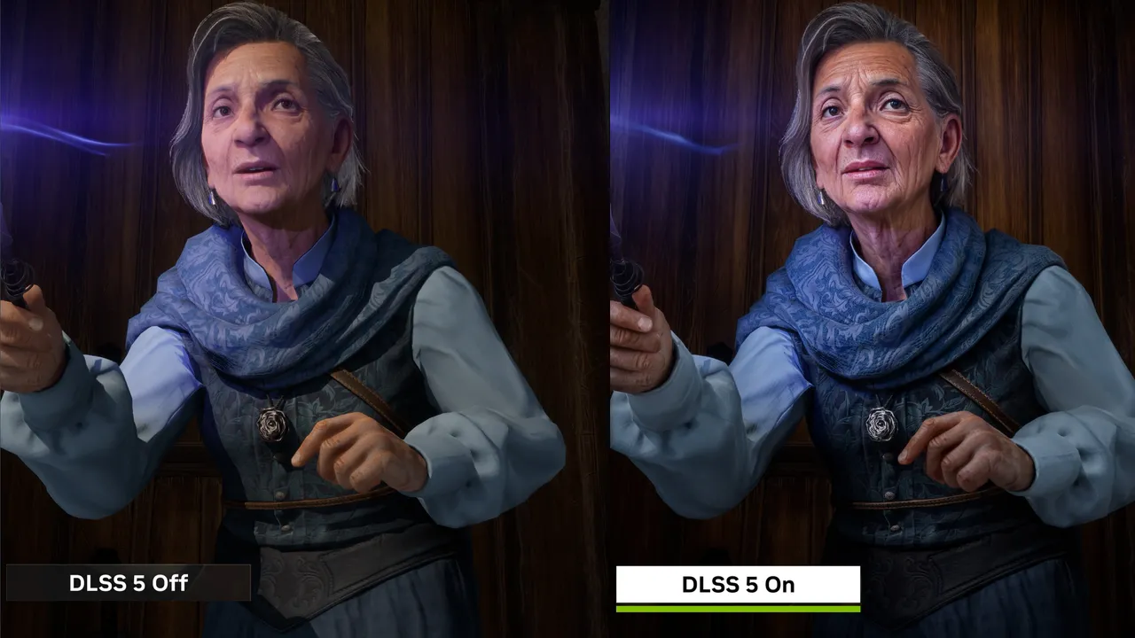 The Hogwarts Legacy character comparison, another example players have flagged as losing the game's art direction