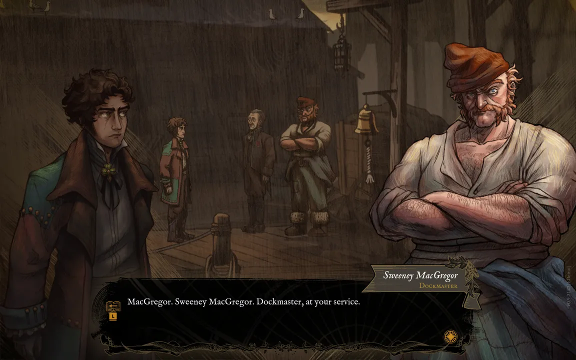 Both the characters and the setting are nicely done.