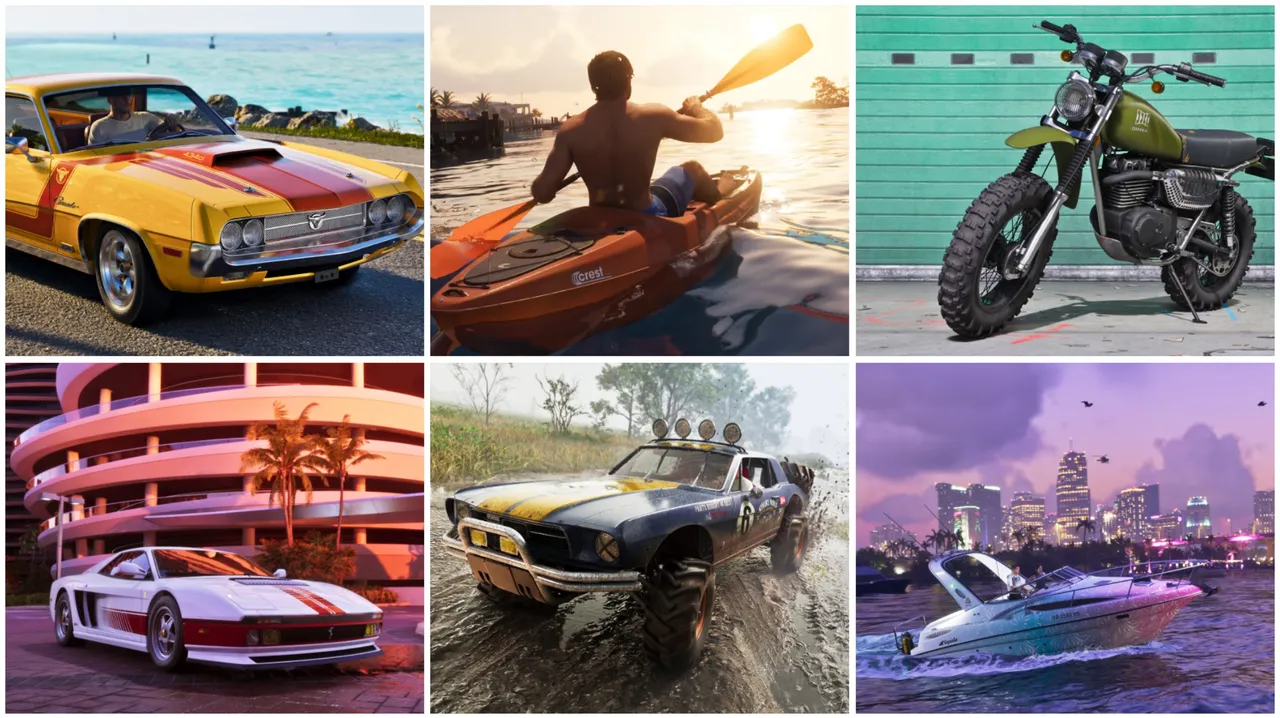Here are all the vehicles you'll get with the GTA 6's Ultimate Edition
