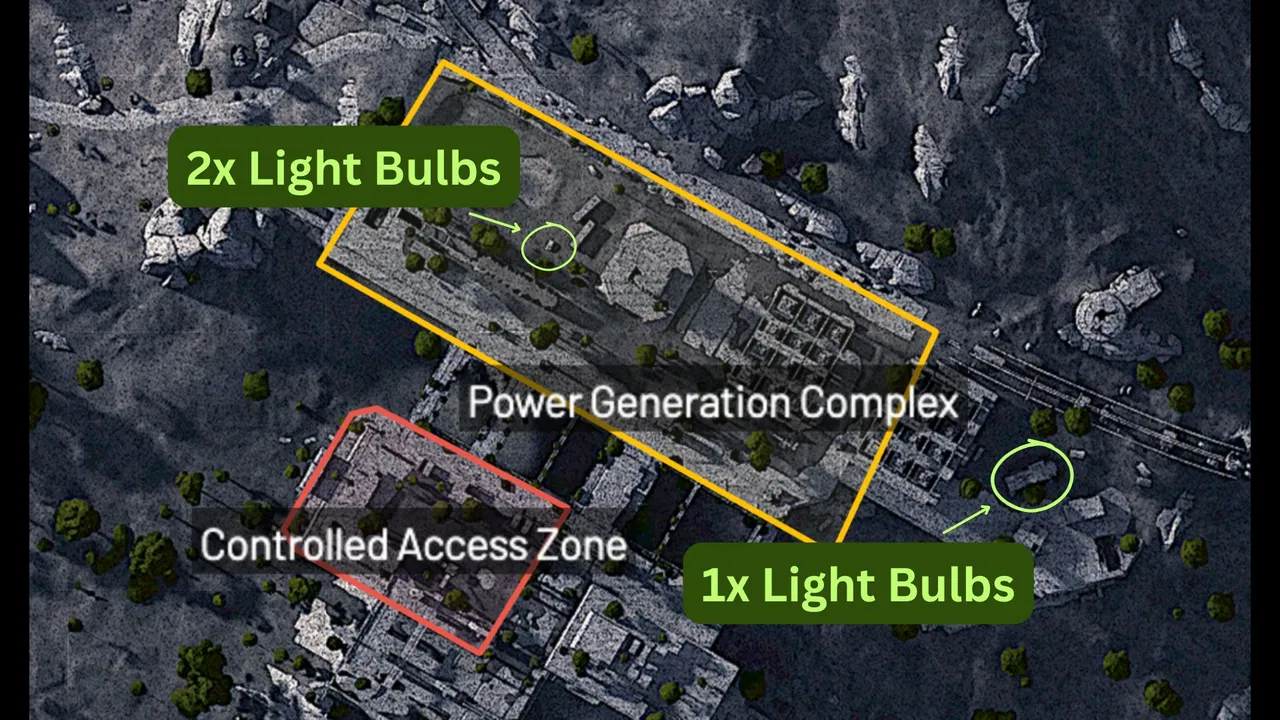 Best Light Bulb spawns on Dam Battlegrounds in ARC Raiders