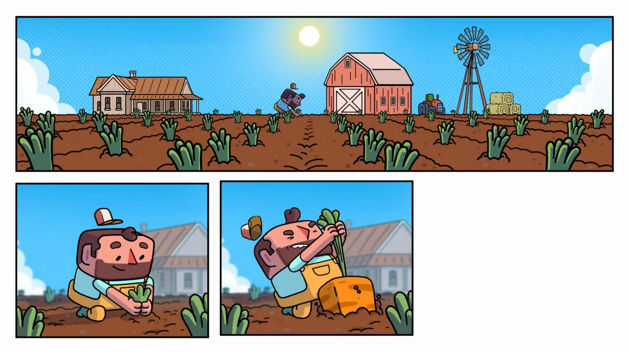 This is the calm farming life Planted! promises at first, and it lasts about as long as the opening cutscene.