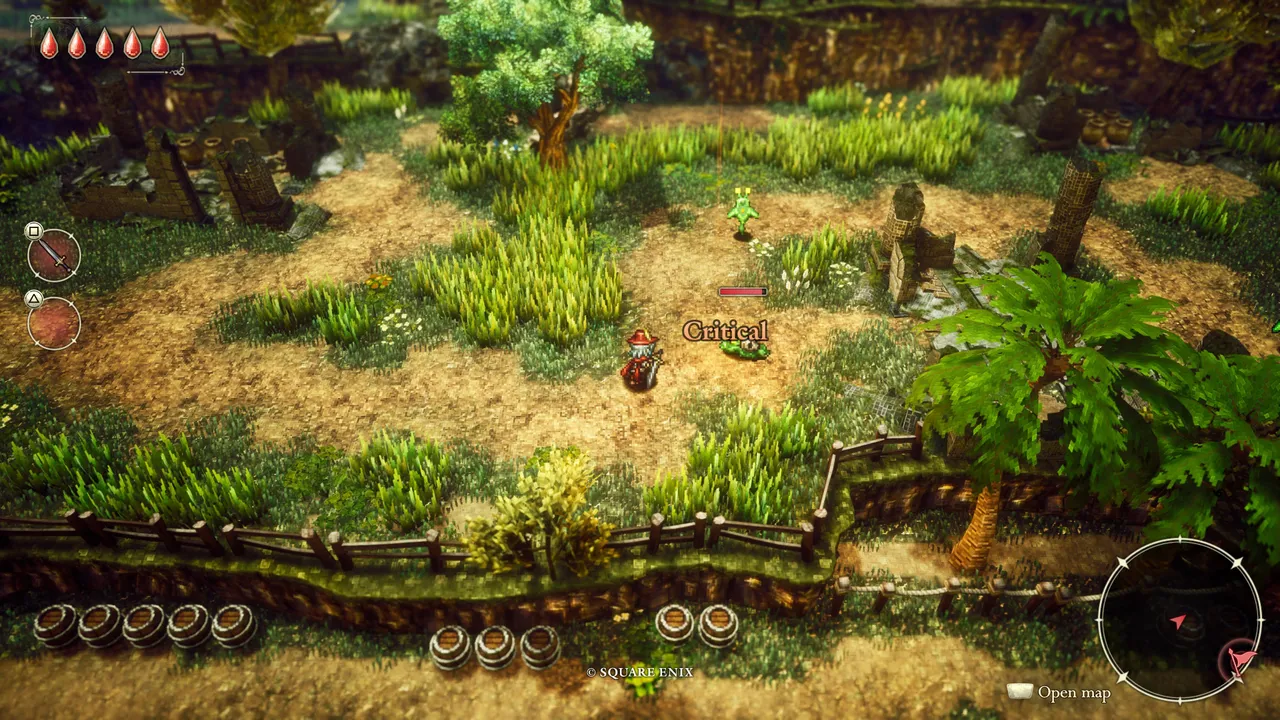 The combat in The Adventures of Elot: The Millennium Tales is probably the biggest highlight of the entire game.