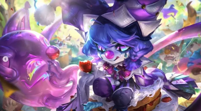 Surprise Party Vex splash art