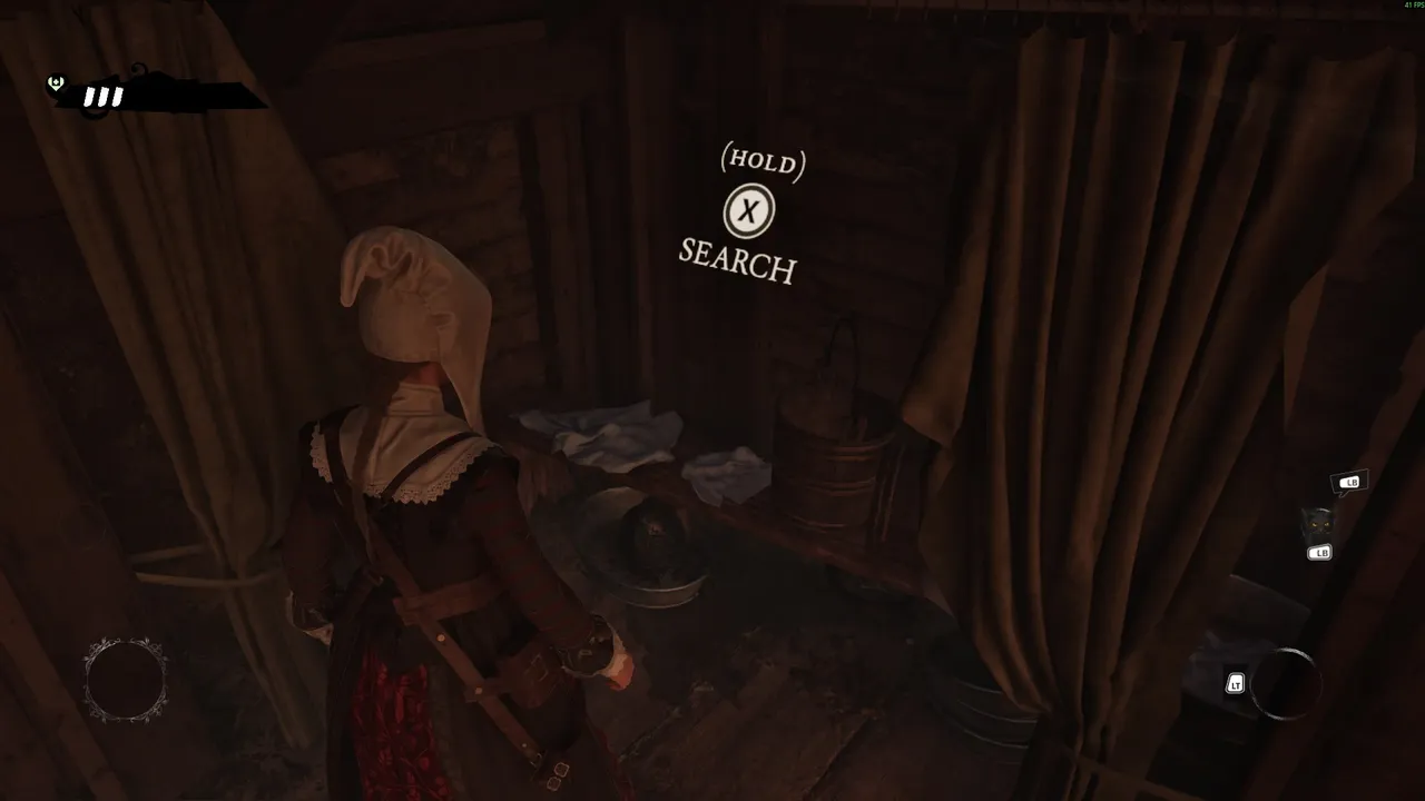 The second key isn't hidden anywhere pleasant. Search the shelves here to shake it loose.