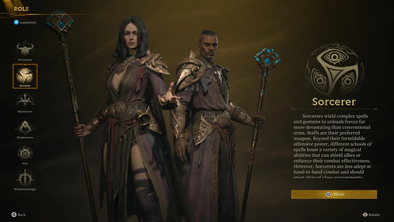 There are six classes in Mistfall Hunter, and they are not mere reskins and bunches of different weapon showcases; they represent entirely different playstyles.
