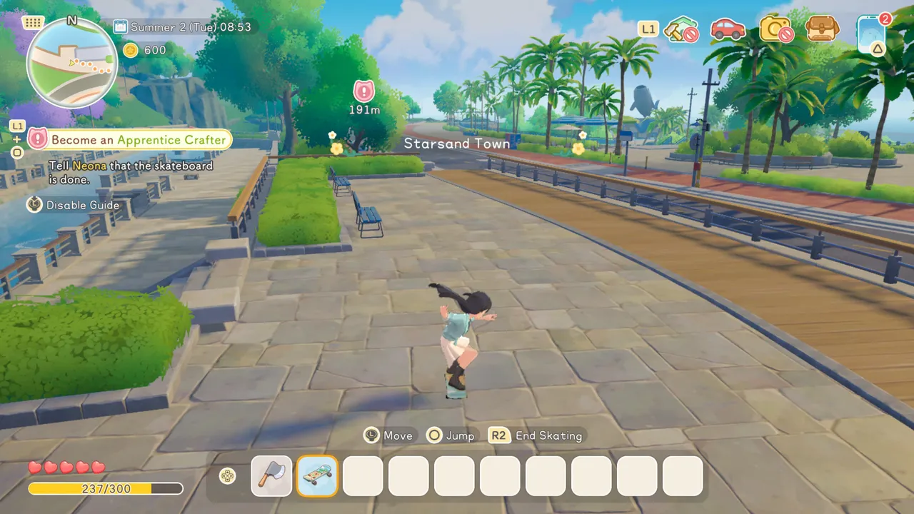 Starsand Island is a very good-looking game.