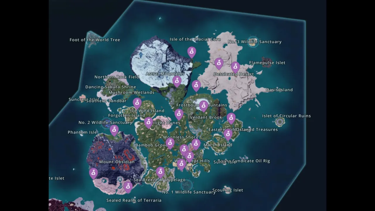 All Pal Merchant Locations in Palworld 1.0