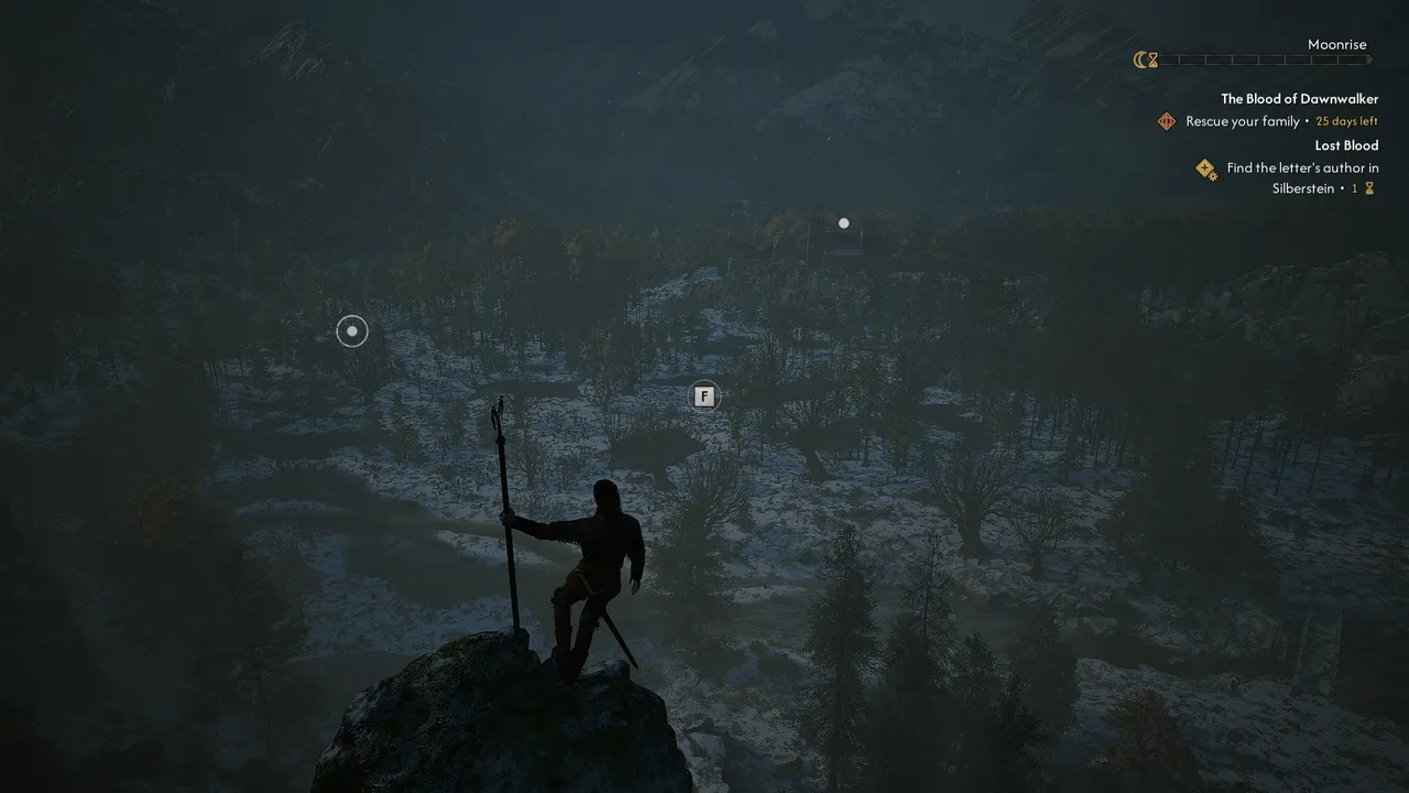 The Blood of Dawnwalker: Coen scouting the area