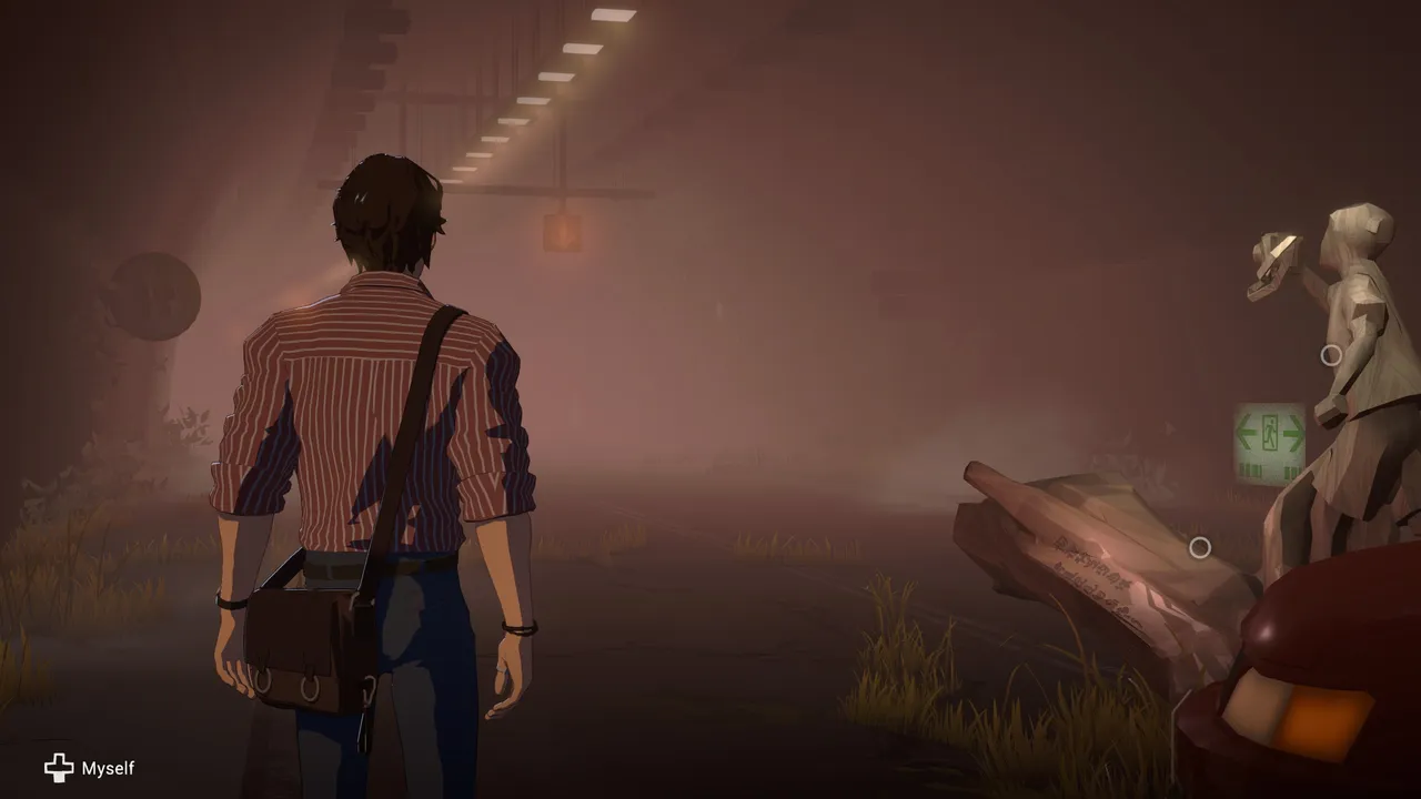 Eugene's first steps into the Dusklands. A foggy, liminal world that feels simultaneously familiar and deeply unsettling, and one he was absolutely not prepared for.