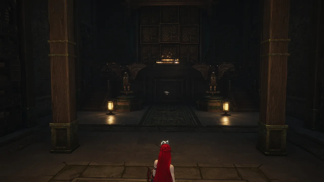 The central underground chamber, with hidden mechanisms opening new routes.