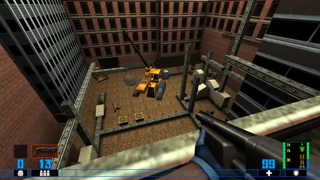 SinReloaded simply doesn't want to be a modern game, and its visuals are real proof of that.