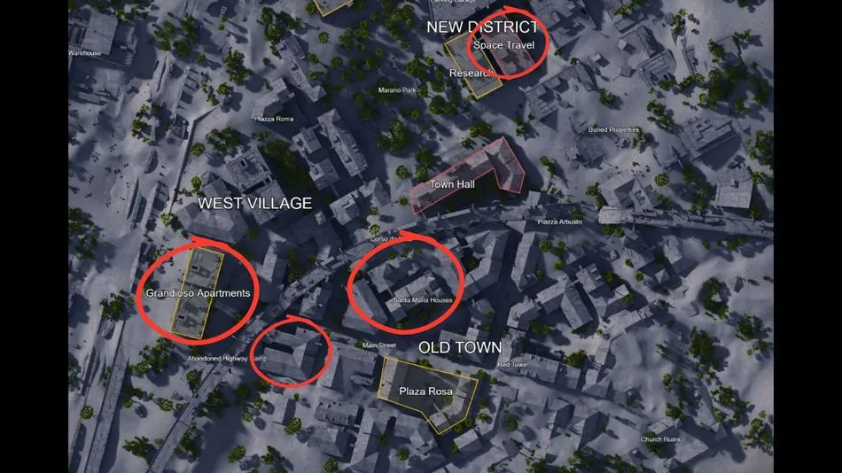 All POIs in Buried City with High Trinket Drops in ARC Raiders