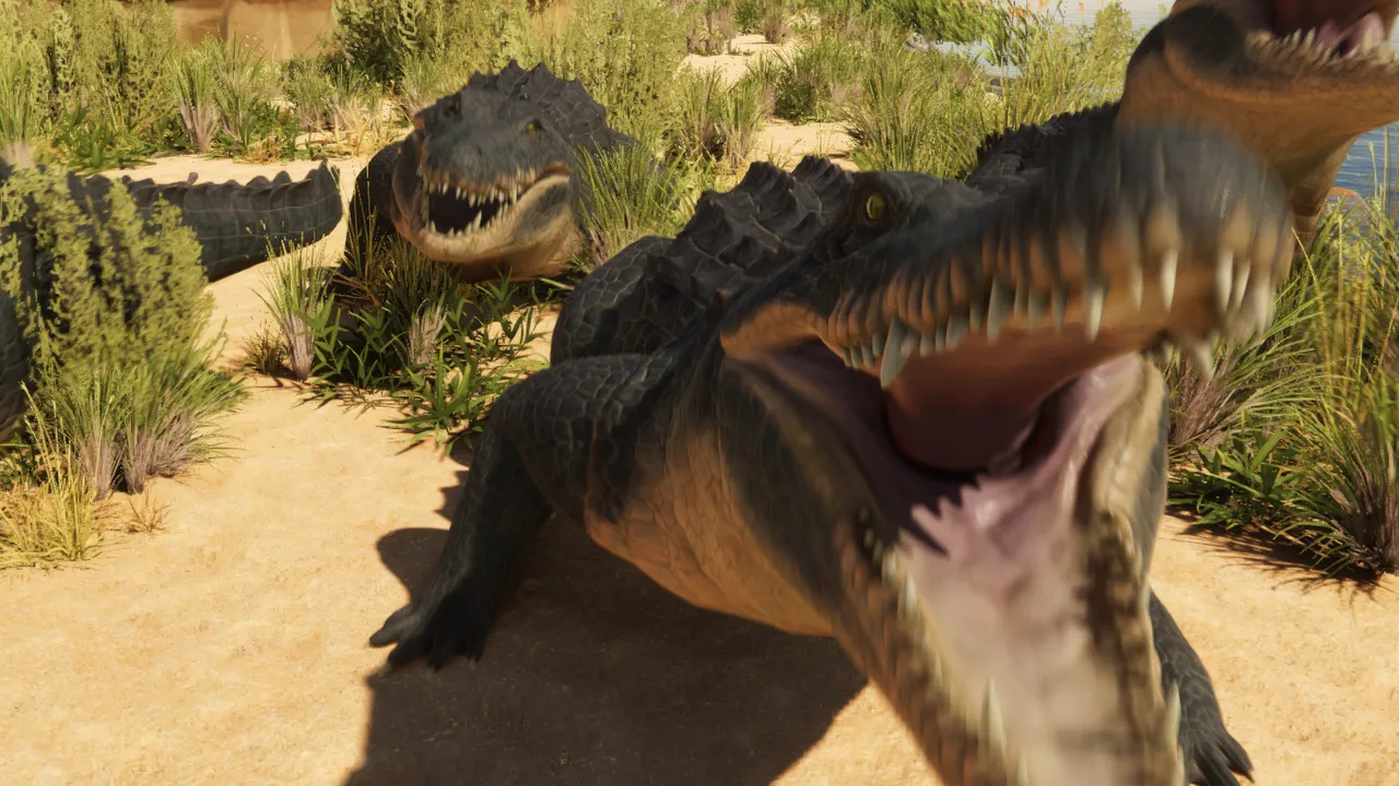 Crocodiles are among the wildlife players will encounter in Stranded Deep 2