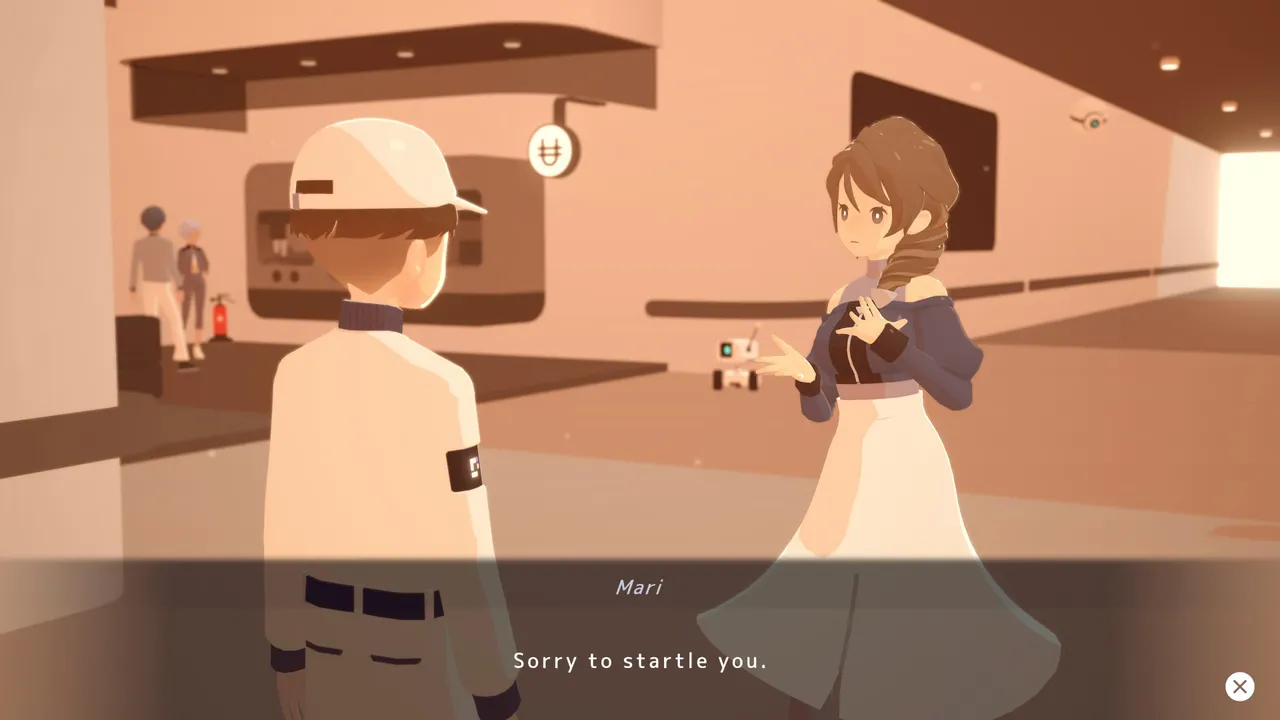 D-topia's gameplay is little more than talking and some very easy puzzle-like tasks.