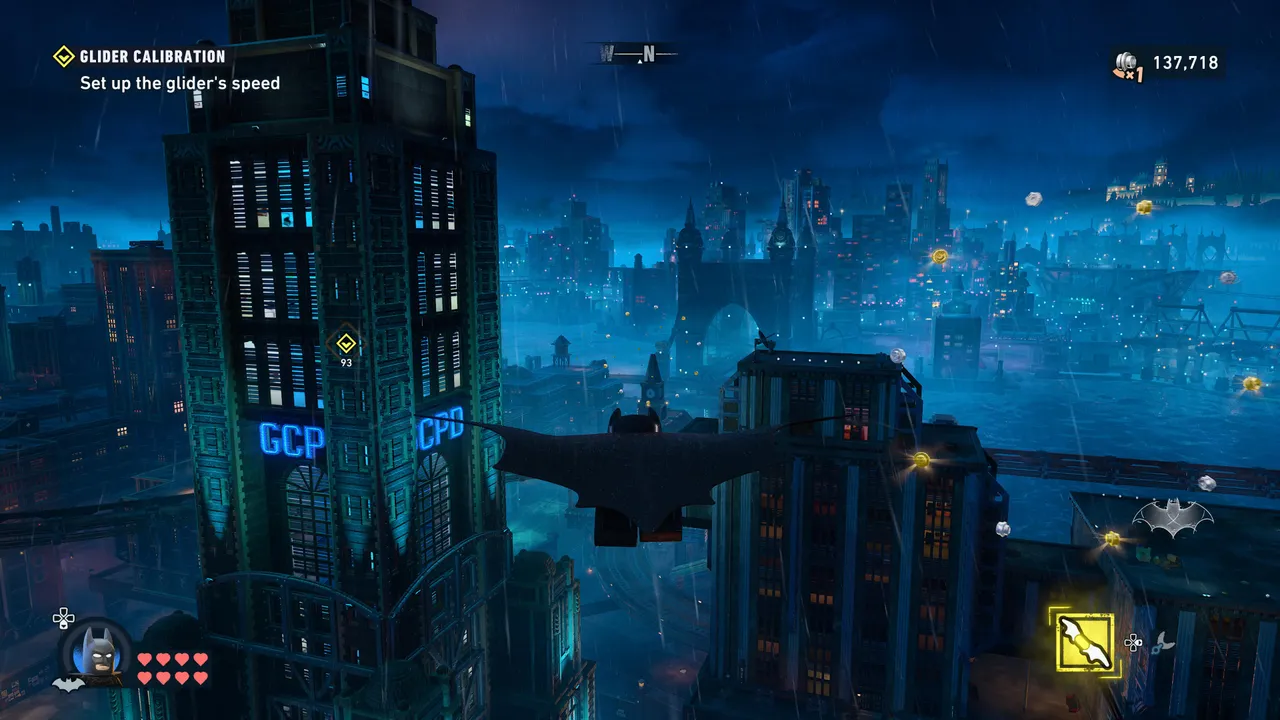 Traversal is extremely fun in LEGO's Batman.
