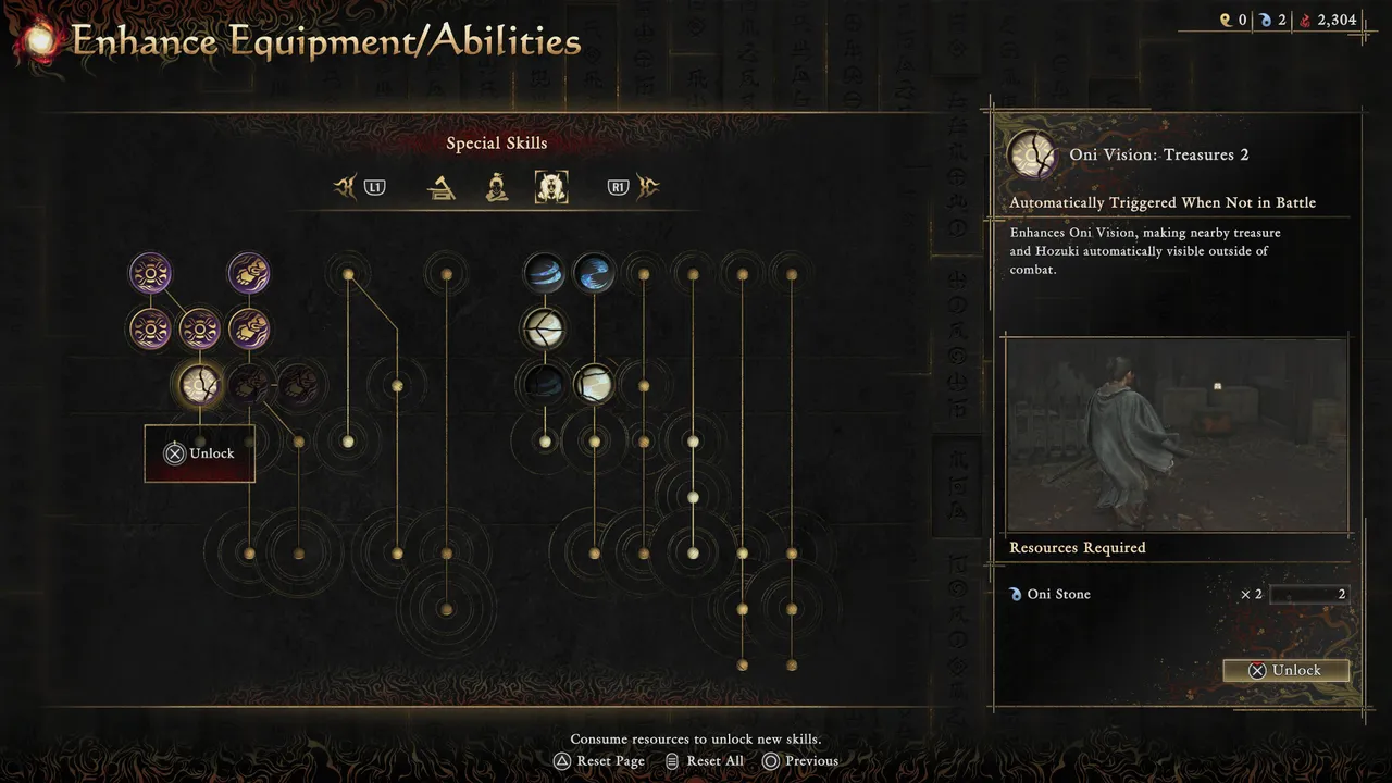 Upgrades for the Firebird Flute are handled through this same equipment menu, accessed from any Spirit Mirror.