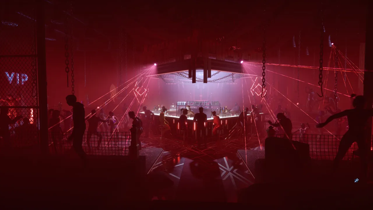 Marlow's techno club - great party, questionable clientele