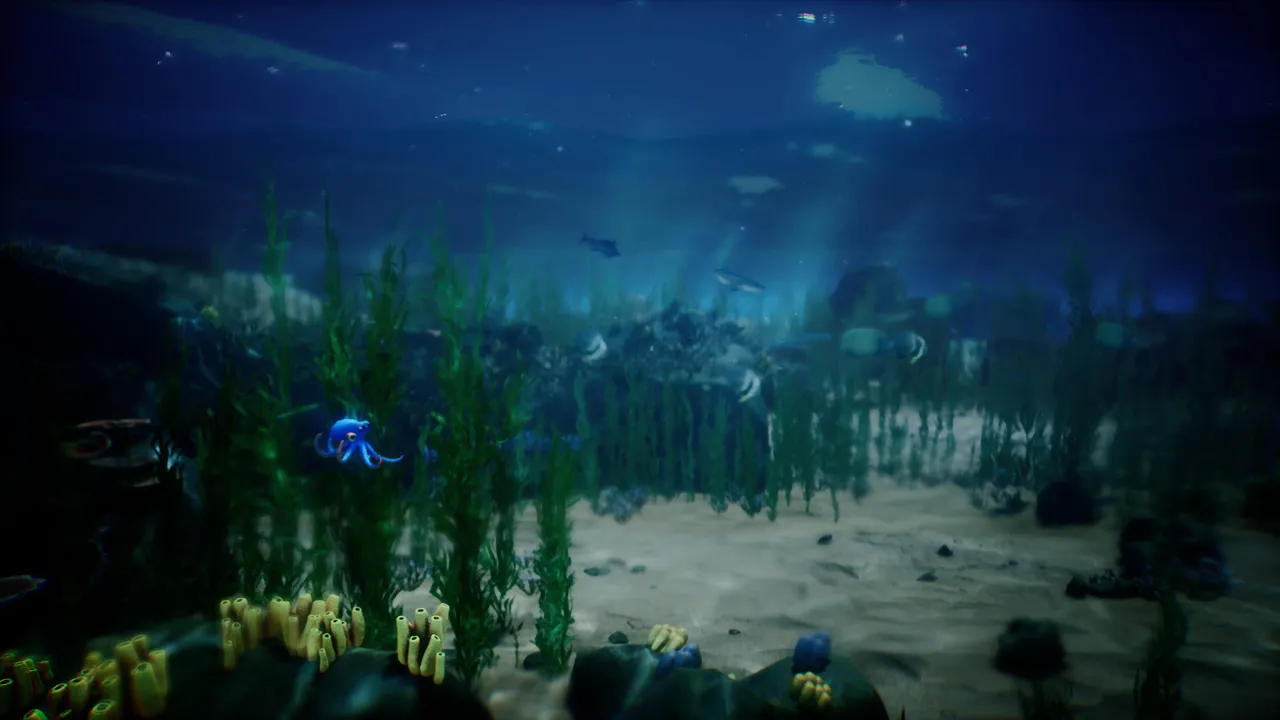 Darwin will make his way through different industrial facilities but also swim around in the ocean.