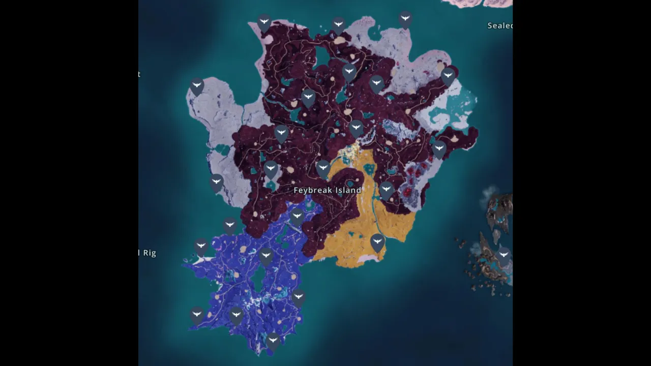 You will find Dark Fragment in Feybreak Island in Palworld 1.0.