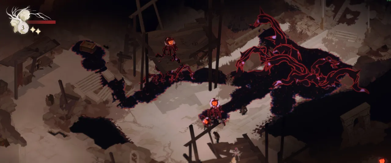 Beneath the pastel art style, Lunarium hides some genuinely nightmarish enemy designs