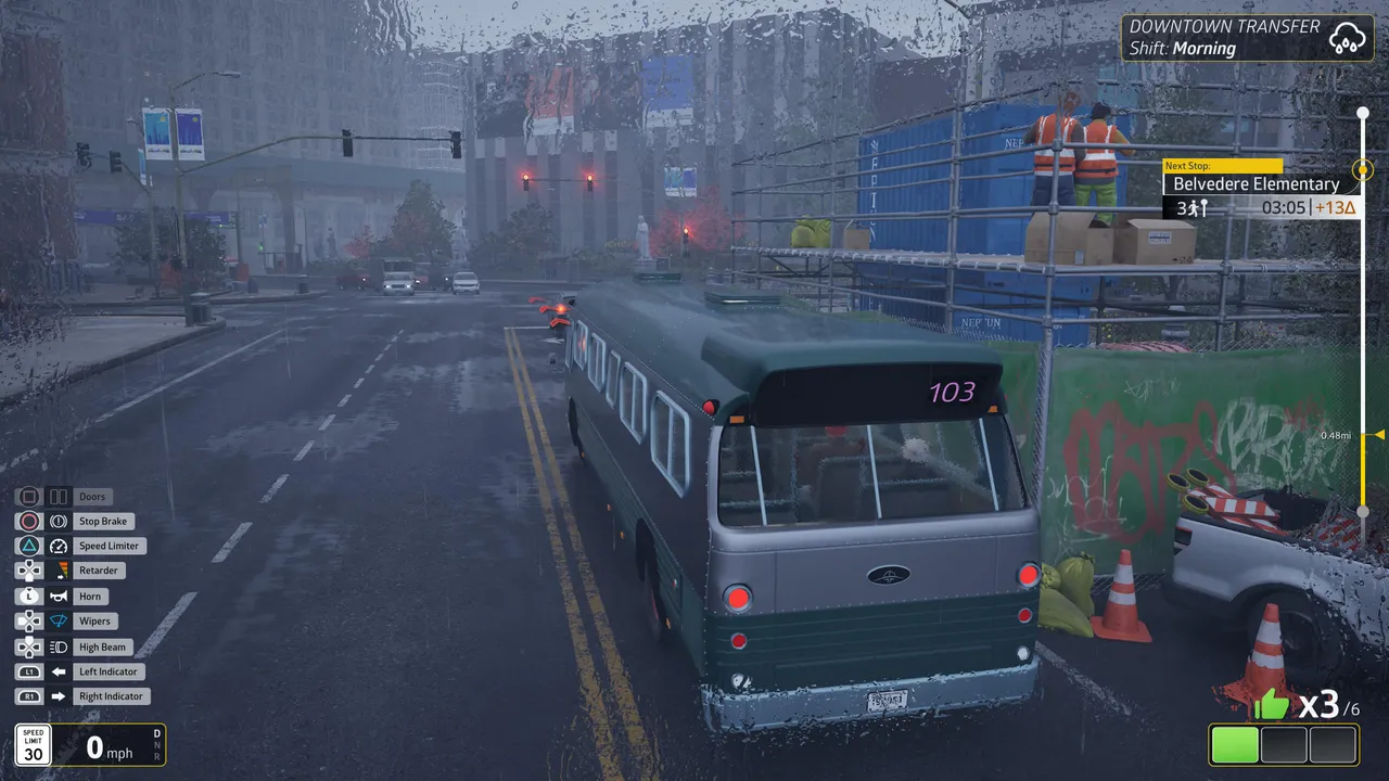 If it rains, without wipers on you won't be able to see anything properly.