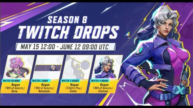 All Marvel Rivals Season 8 Twitch Drops